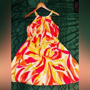 Multicolored woman’s dress